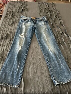 Dear John Distressed Blue Denim Jeans